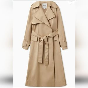 COS belted trench coat